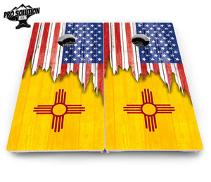 State Flag Designs New Mexico to South Carolina Cornhole Boards - Pro Solution Elite Series Cornhole Solutions