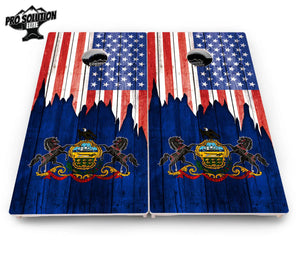 State Flag Designs New Mexico to South Carolina Cornhole Boards - Pro Solution Elite Series Cornhole Solutions