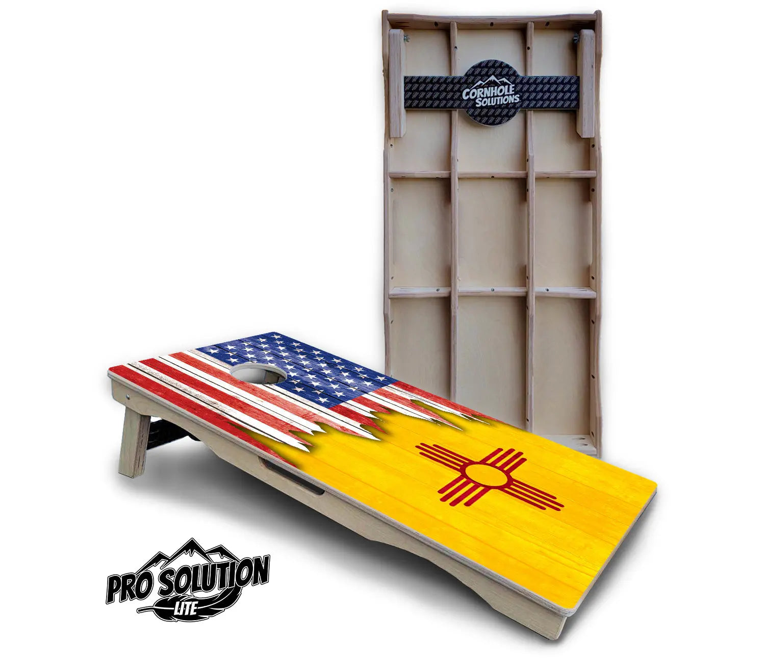 State Flag Designs New Mexico to South Carolina Cornhole Boards - Pro Solution Lite Series Cornhole Solutions