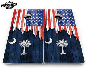 State Flag Designs New Mexico to South Carolina Cornhole Boards - Pro Solution Lite Series Cornhole Solutions