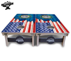 State Flag Designs South Dakota to Wyoming Cornhole Boards - Pro Solution Elite Series Cornhole Solutions