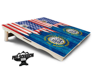 State Flag Designs South Dakota to Wyoming Cornhole Boards - Pro Solution Elite Series Cornhole Solutions