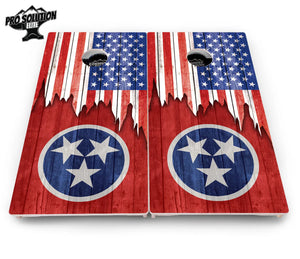 State Flag Designs South Dakota to Wyoming Cornhole Boards - Pro Solution Elite Series Cornhole Solutions