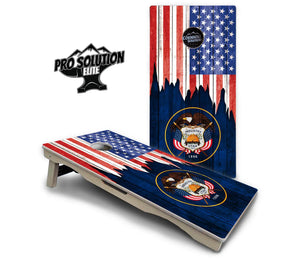 State Flag Designs South Dakota to Wyoming Cornhole Boards - Pro Solution Elite Series Cornhole Solutions