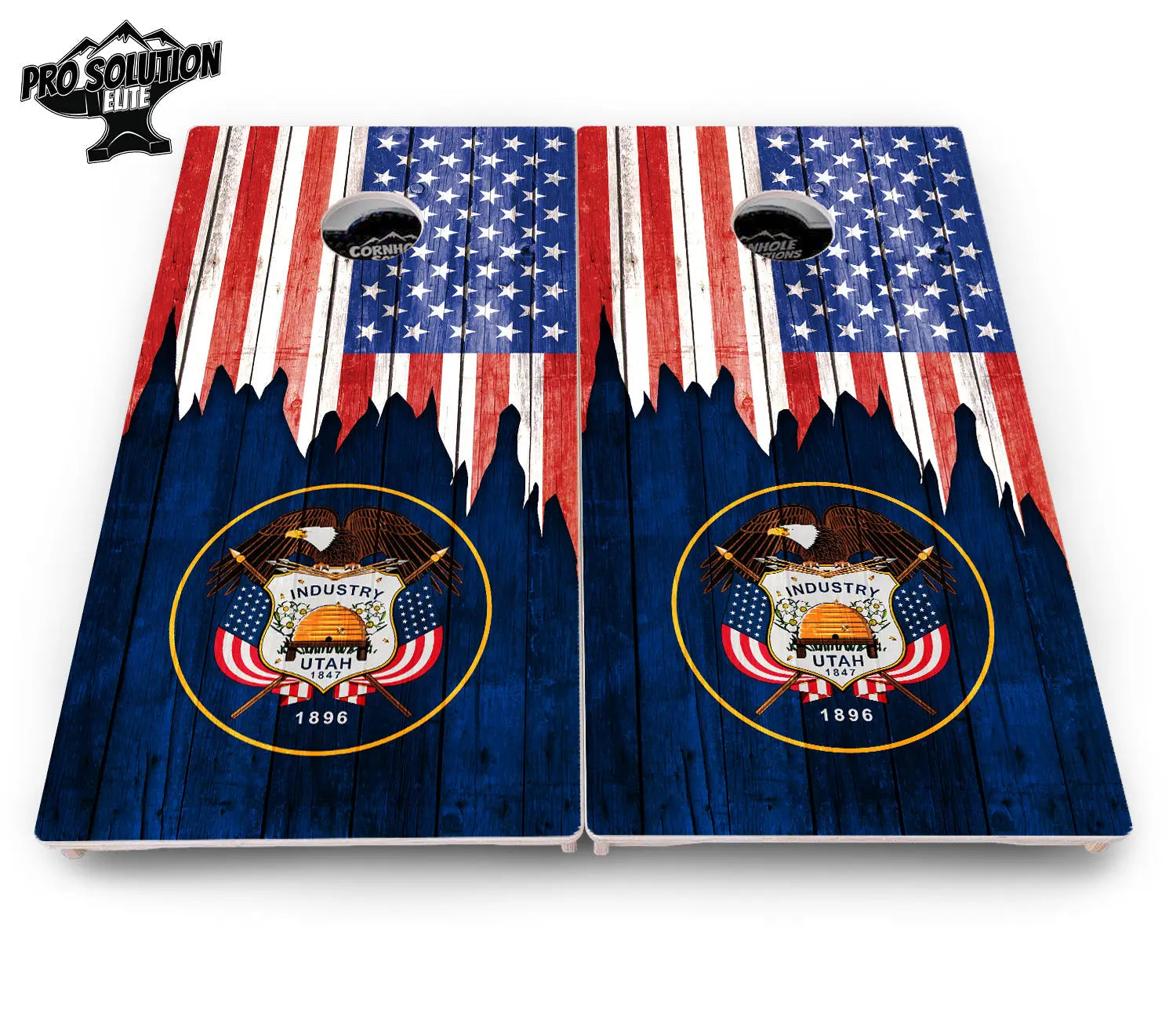 State Flag Designs South Dakota to Wyoming Cornhole Boards - Pro Solution Elite Series Cornhole Solutions