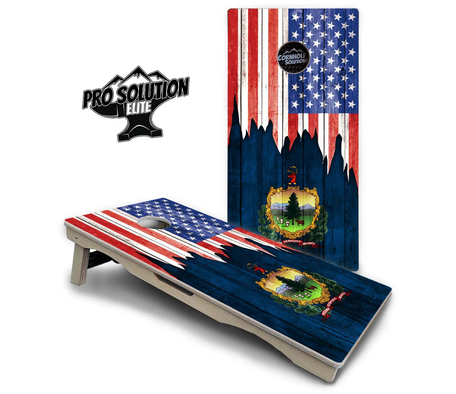 State Flag Designs South Dakota to Wyoming Cornhole Boards - Pro Solution Elite Series Cornhole Solutions