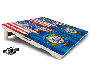 State Flag Designs South Dakota to Wyoming Cornhole Boards - Pro Solution Lite Series Cornhole Solutions