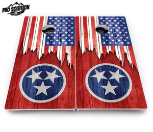 State Flag Designs South Dakota to Wyoming Cornhole Boards - Pro Solution Lite Series Cornhole Solutions