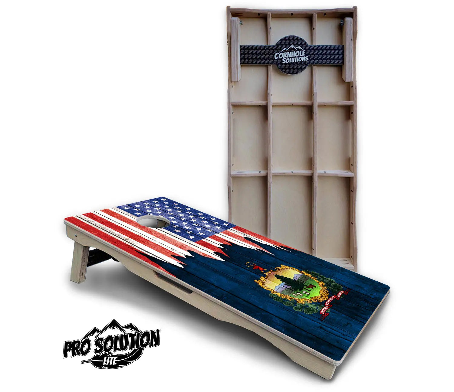 State Flag Designs South Dakota to Wyoming Cornhole Boards - Pro Solution Lite Series Cornhole Solutions