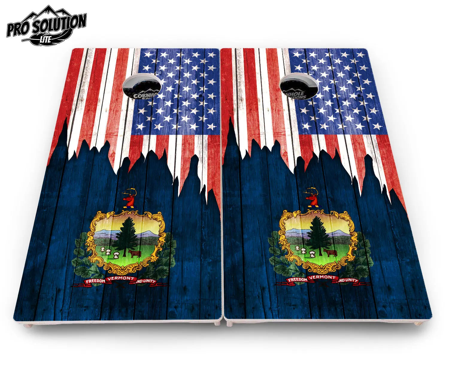 State Flag Designs South Dakota to Wyoming Cornhole Boards - Pro Solution Lite Series Cornhole Solutions