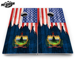 State Flag Designs South Dakota to Wyoming Cornhole Boards - Pro Solution Lite Series Cornhole Solutions
