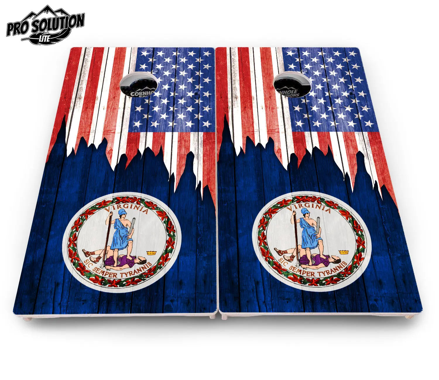 State Flag Designs South Dakota to Wyoming Cornhole Boards - Pro Solution Lite Series Cornhole Solutions