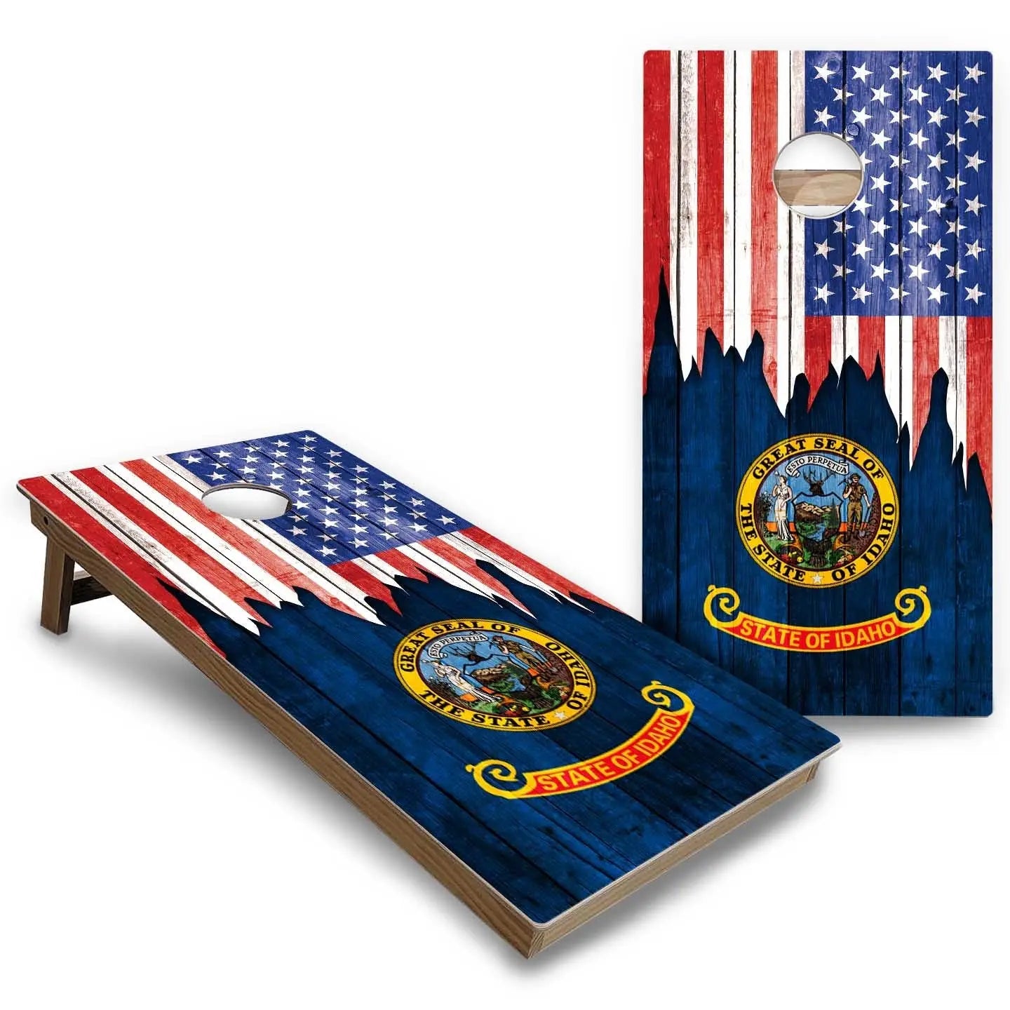 State Flags Hawaii to Maryland Cornhole Boards - Backyard Series Cornhole Solutions
