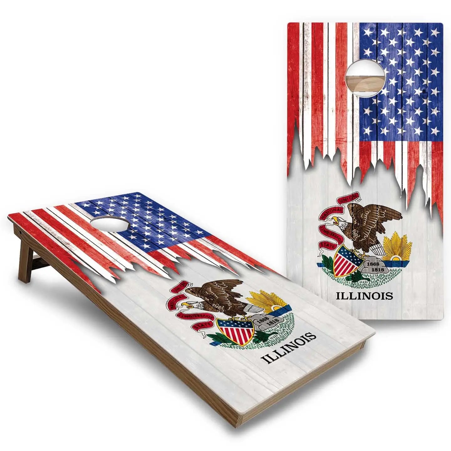 State Flags Hawaii to Maryland Cornhole Boards - Backyard Series Cornhole Solutions