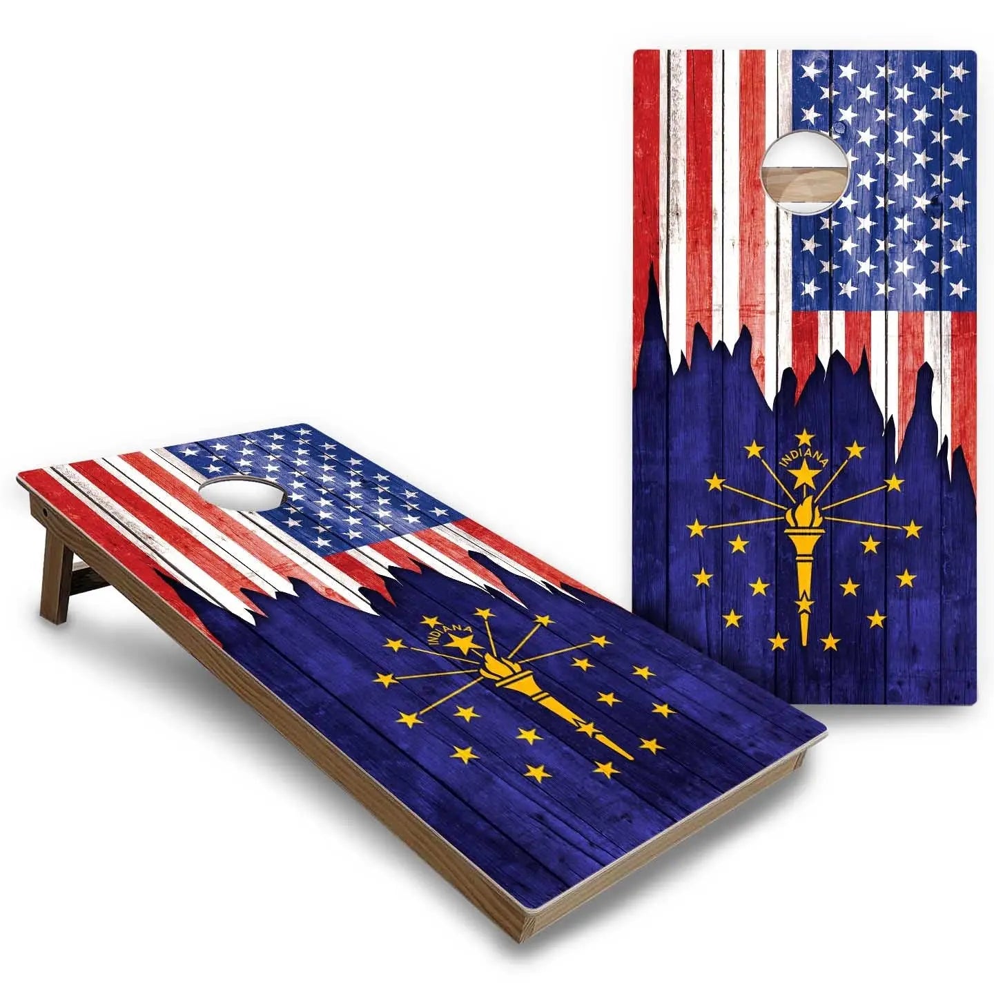 State Flags Hawaii to Maryland Cornhole Boards - Backyard Series Cornhole Solutions