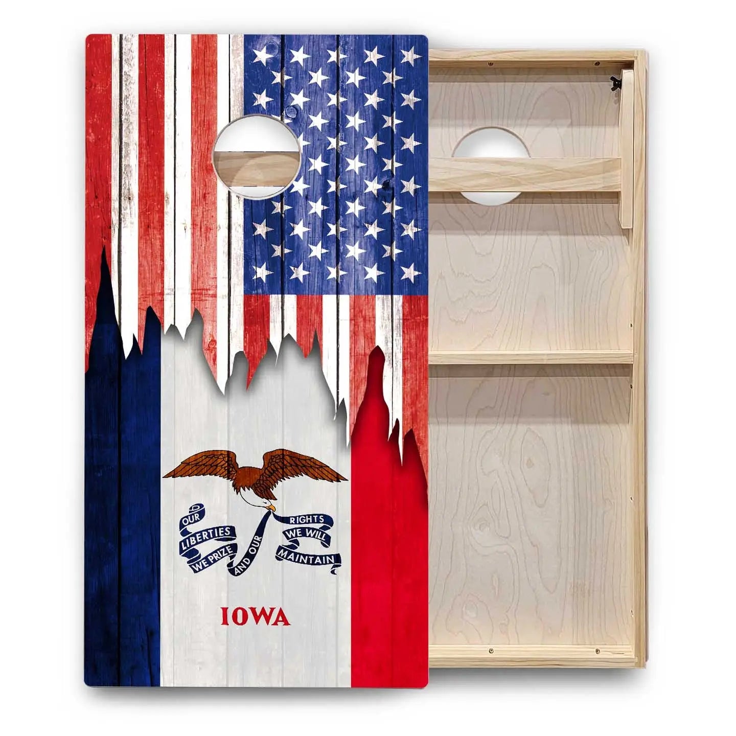 State Flags Hawaii to Maryland Cornhole Boards - Backyard Series Cornhole Solutions