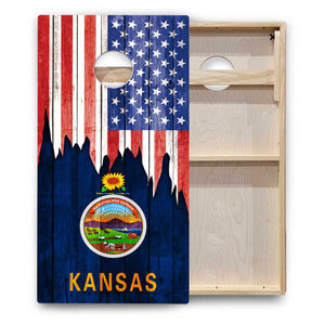 State Flags Hawaii to Maryland Cornhole Boards - Backyard Series Cornhole Solutions