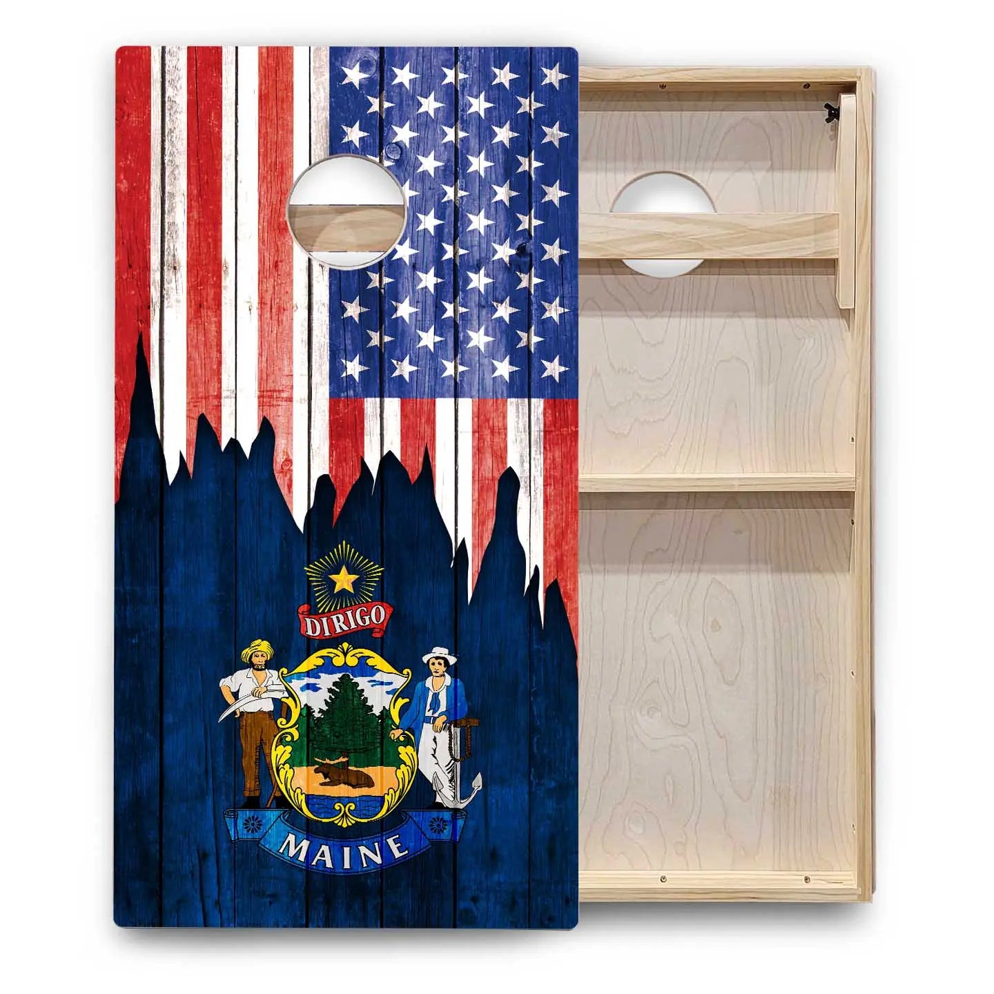 State Flags Hawaii to Maryland Cornhole Boards - Backyard Series Cornhole Solutions
