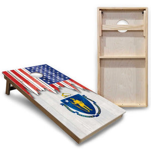 State Flags Massachusetts to New Jersey Cornhole Boards - Backyard Series Cornhole Solutions