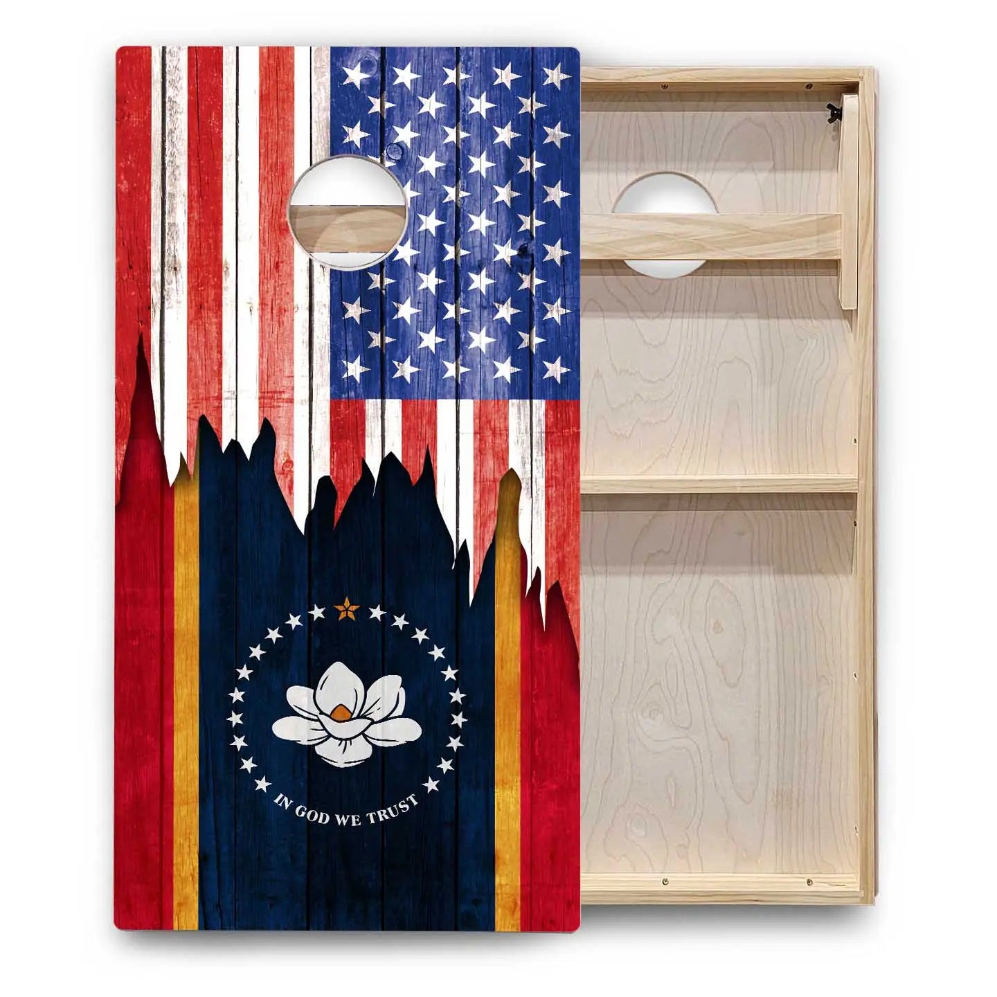 State Flags Massachusetts to New Jersey Cornhole Boards - Backyard Series Cornhole Solutions