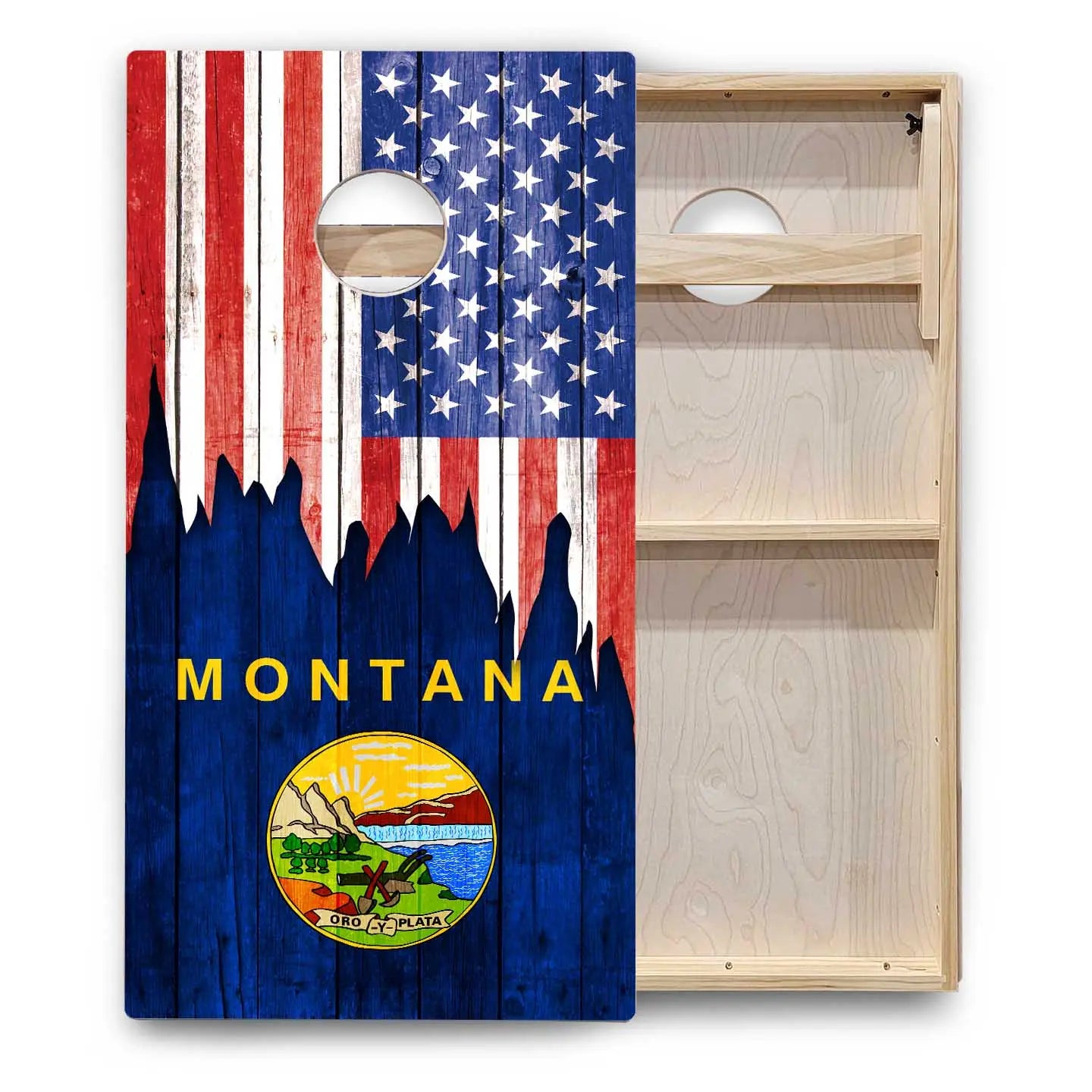 State Flags Massachusetts to New Jersey Cornhole Boards - Backyard Series Cornhole Solutions