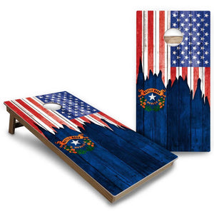 State Flags Massachusetts to New Jersey Cornhole Boards - Backyard Series Cornhole Solutions