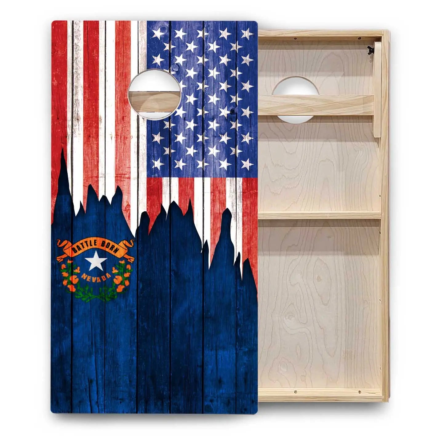 State Flags Massachusetts to New Jersey Cornhole Boards - Backyard Series Cornhole Solutions