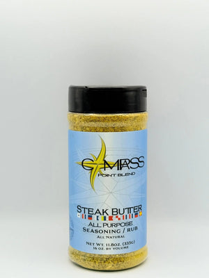 Steak Butter All Purpose Seasoning Rub - Compass Point Blend Spice by Main Street Collective