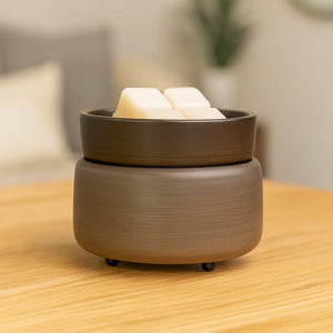Stone Mocha 2-IN-1 Candle Warmer Dewdrop Mystique LLC
