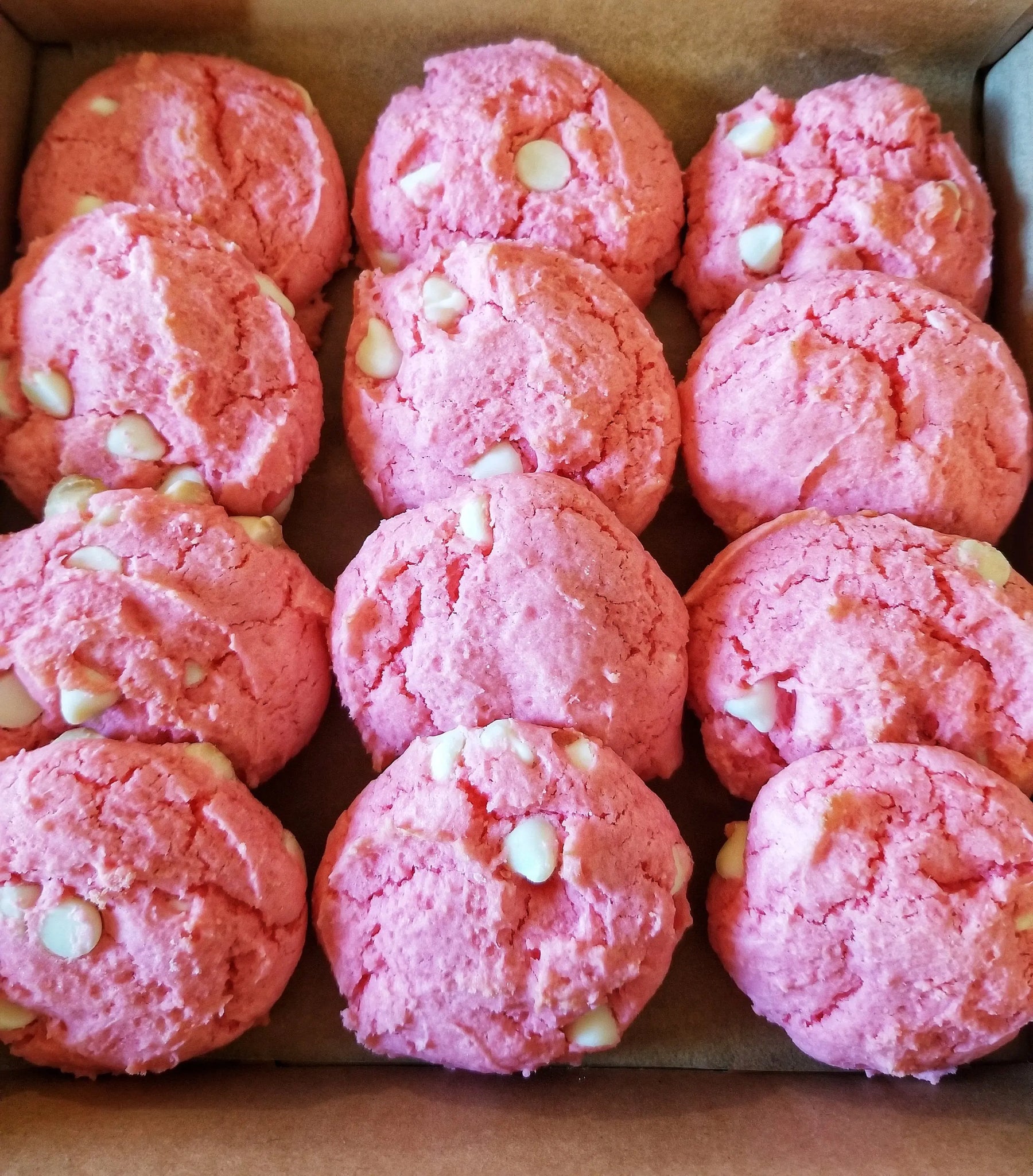 Strawberry Cookie Dozen Let's Get Baked Artisan Desserts