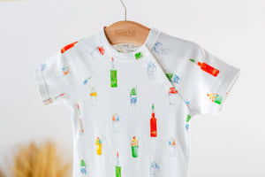 Sugar, Ice, & Everything Nice Organic Cotton Onesie Nola Tawk