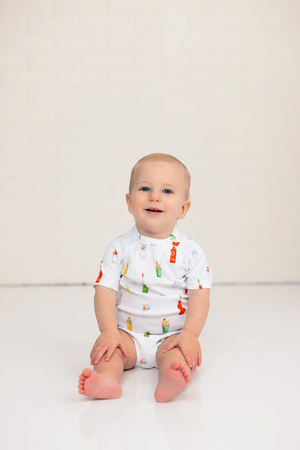 Sugar, Ice, & Everything Nice Organic Cotton Onesie Nola Tawk