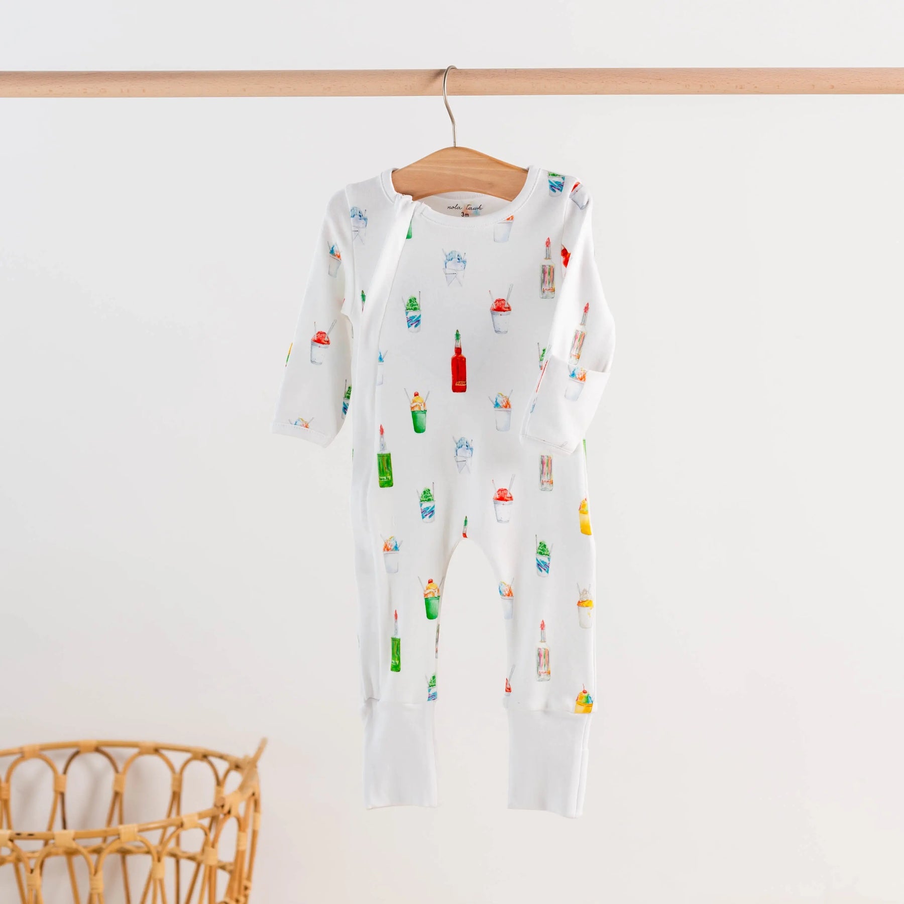 Sugar, Ice, & Everything Nice Organic Cotton Pajama Set Nola Tawk