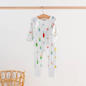 Sugar, Ice, & Everything Nice Organic Cotton Pajama Set Nola Tawk