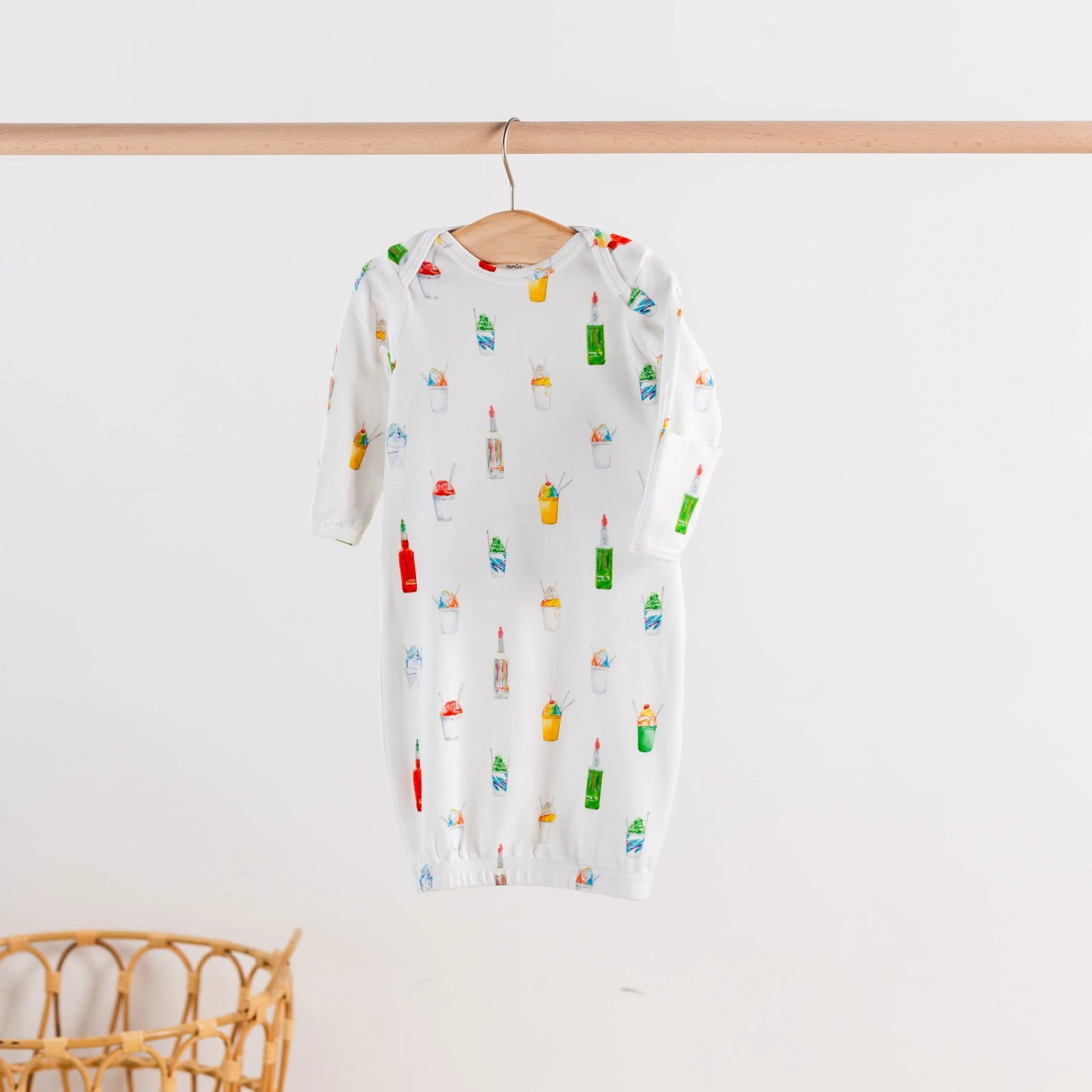 Sugar, Ice, & Everything Nice Organic Cotton Pajama Set Nola Tawk