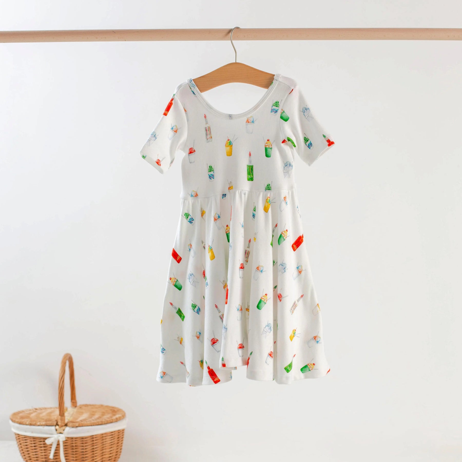 Sugar, Ice, & Everything Nice Organic Cotton Twirl Dress Nola Tawk