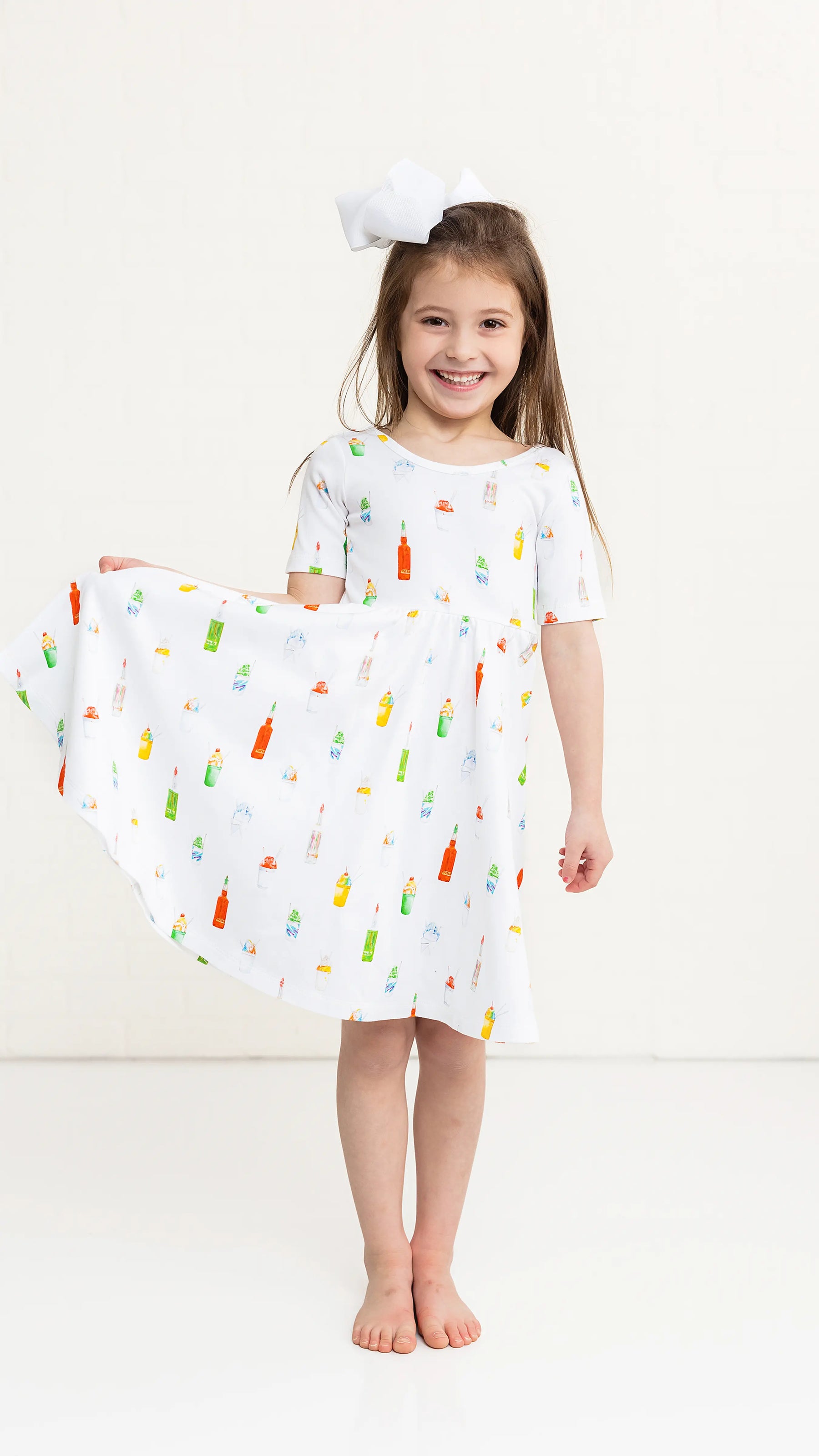 Sugar, Ice, & Everything Nice Organic Cotton Twirl Dress Nola Tawk
