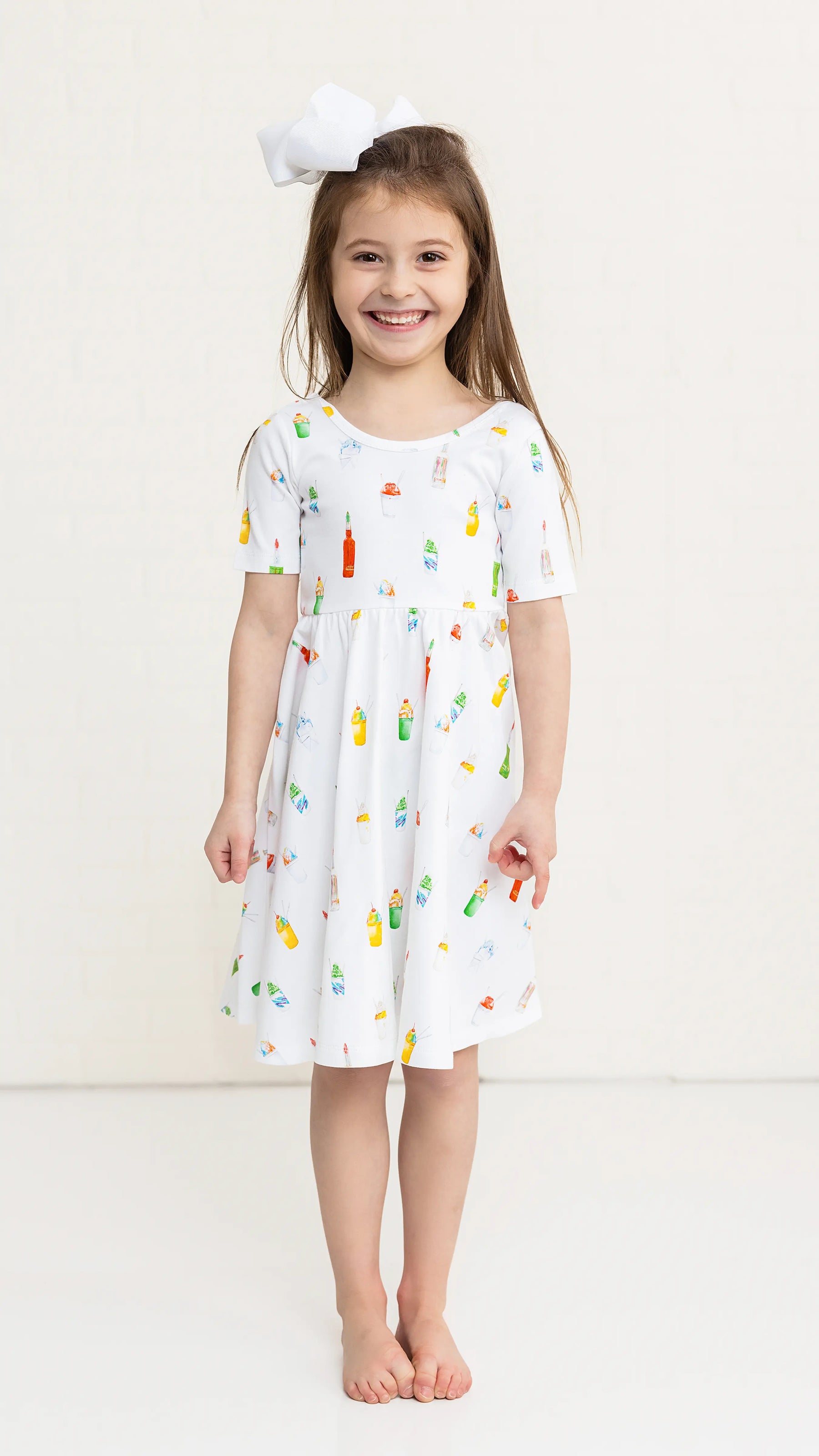 Sugar, Ice, & Everything Nice Organic Cotton Twirl Dress Nola Tawk