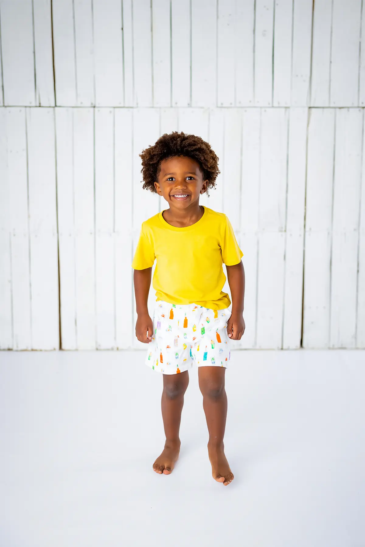 Sugar, Ice, & Everything Nice Organic Muslin Shorts Nola Tawk