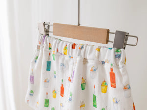 Sugar, Ice, & Everything Nice Organic Muslin Shorts Nola Tawk