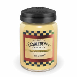 Sun Glitter™, Large Jar Candle (Collective) The Candleberry® Candle Company