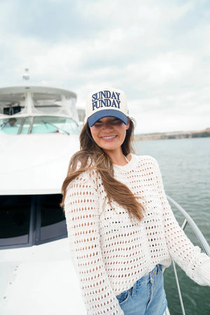 Sunday Funday - Vintage Trucker Hat KenzKustomz