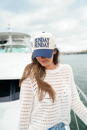 Sunday Funday - Vintage Trucker Hat KenzKustomz