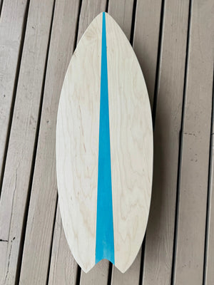 Maple Play surf balance board for gross motor and imaginative play