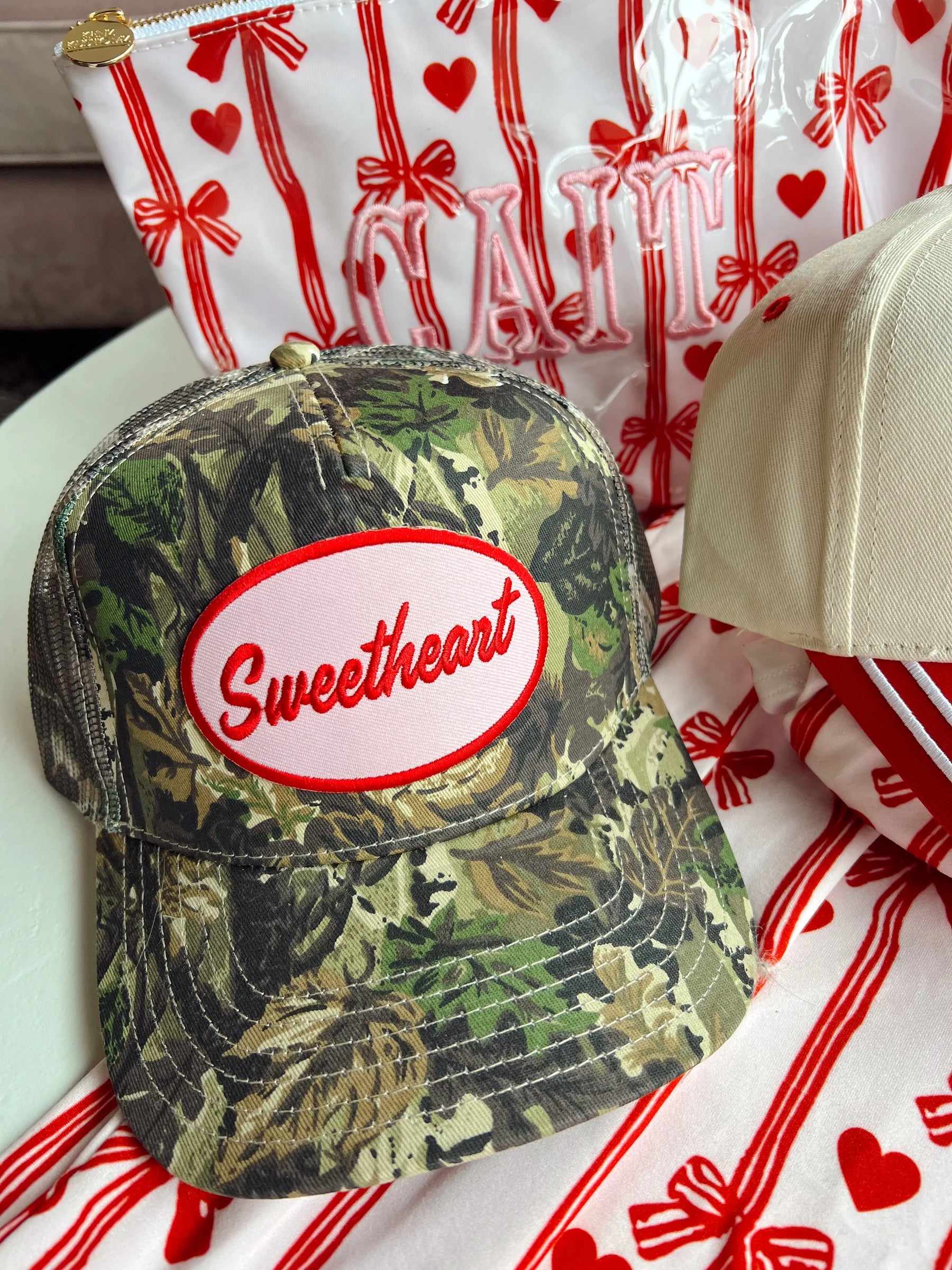 Sweetheart - Vintage Trucker Hat KenzKustomz