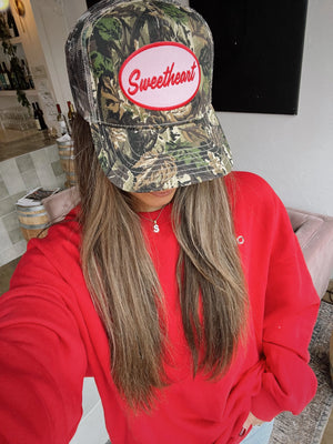 Sweetheart - Vintage Trucker Hat KenzKustomz