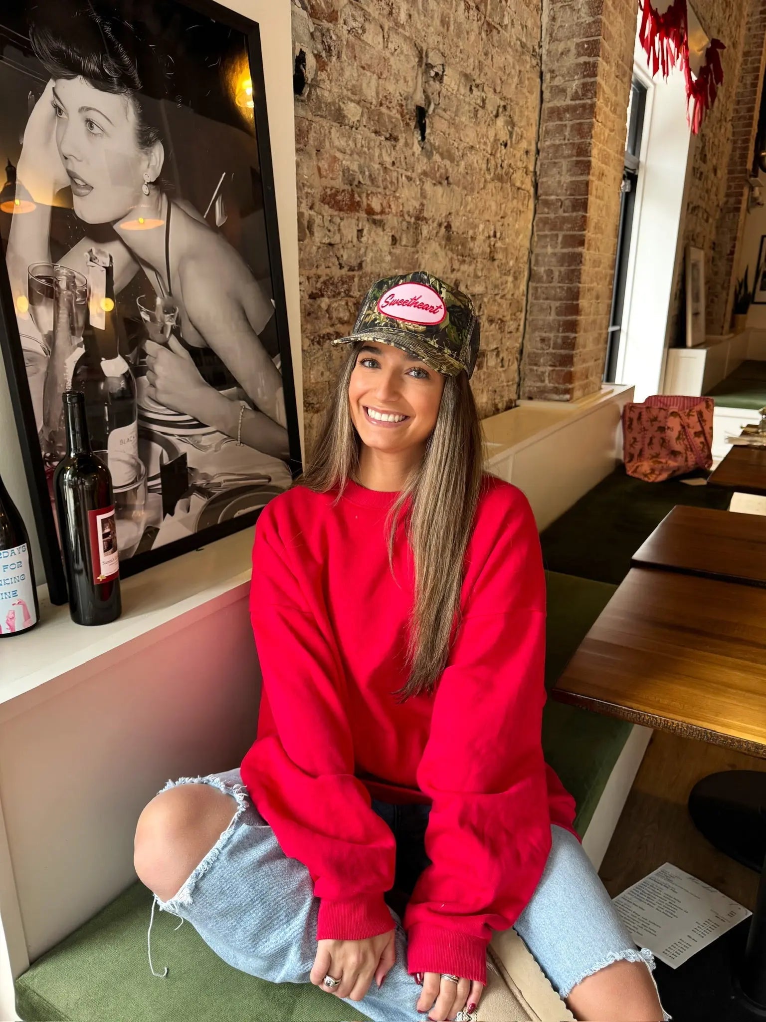 Sweetheart - Vintage Trucker Hat KenzKustomz