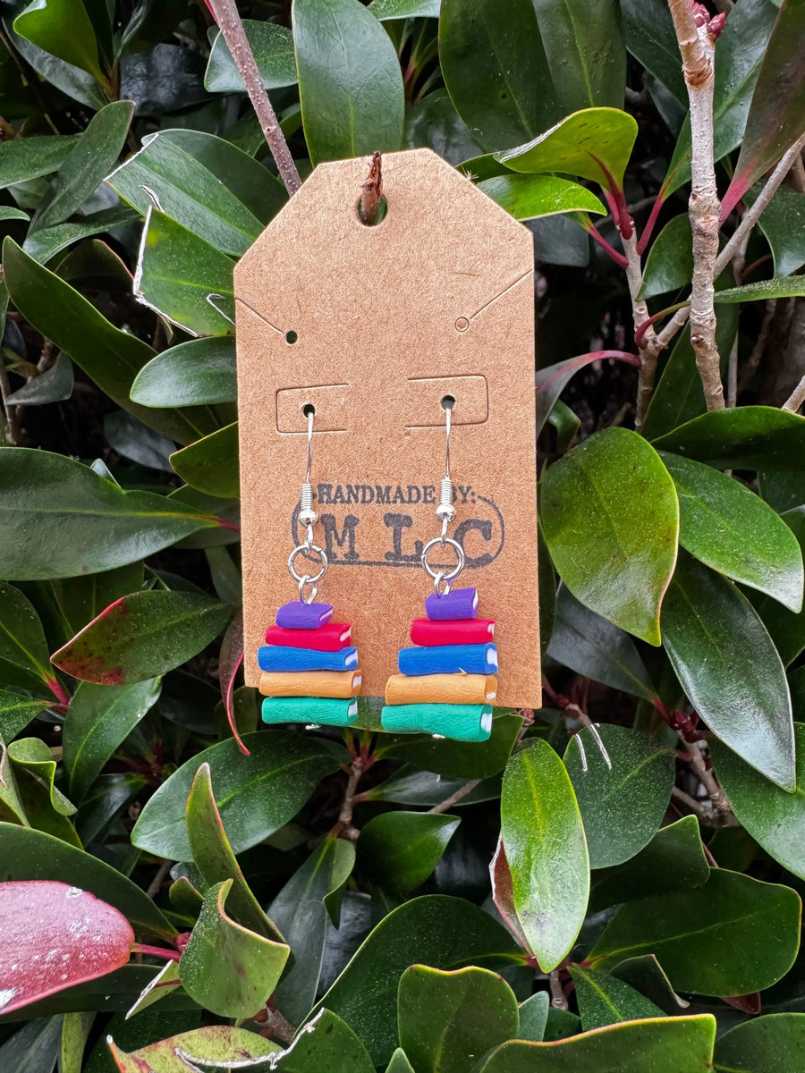 TBR Stack Earrings | Book Lover Jewelry Gift