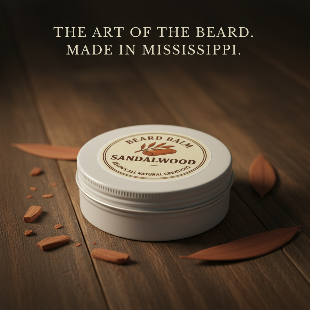 Men's All-Natural Sandalwood Lotion Bar