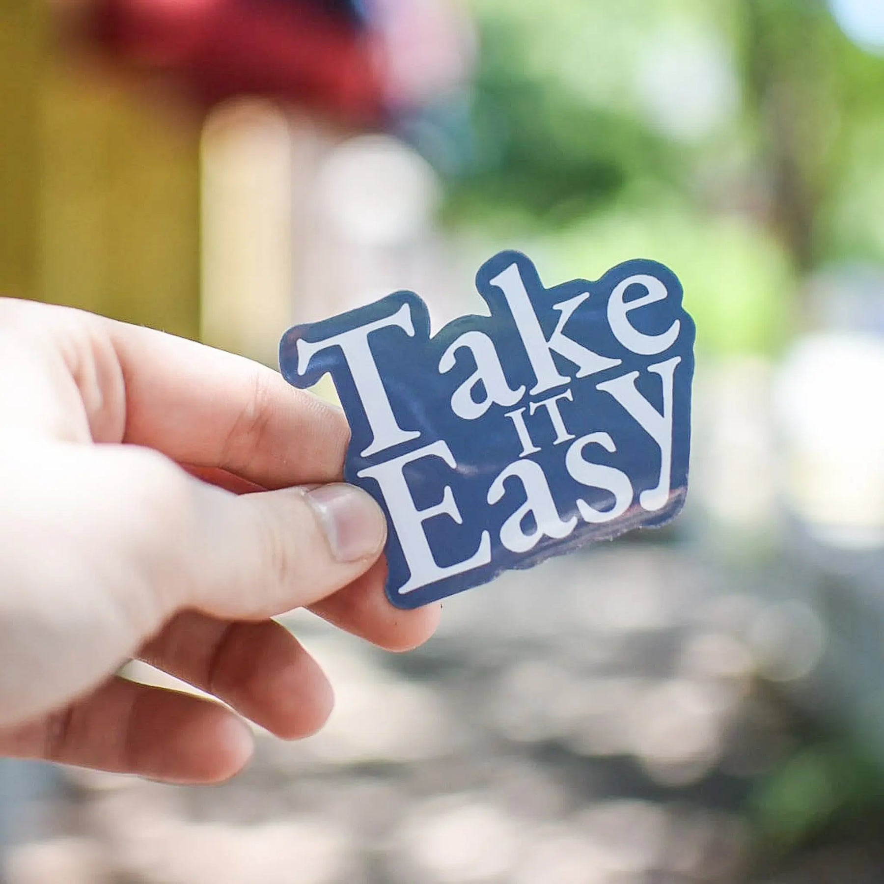 Take it Easy - Sticker Still Magnolia